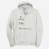 EcoSmart ® Full Zip Hooded Sweatshirt Thumbnail